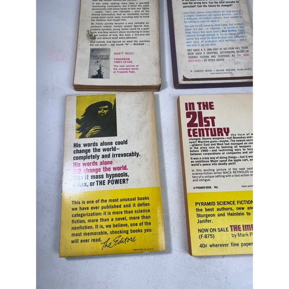 8 Vintage Sci-Fi Books 70s 80s Science Fiction Novels Paperback Bundle Sci-fi - Picture 9 of 13